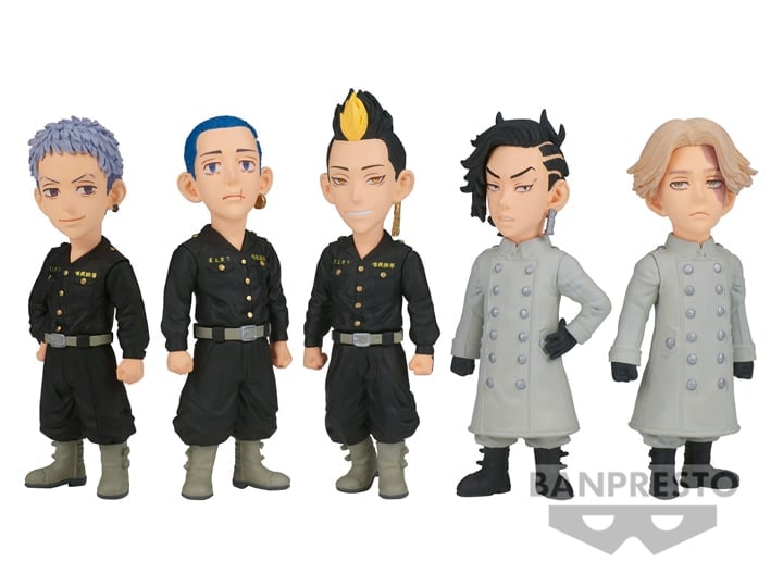 Tokyo Revengers World Collectable Figure Christmas Showdown Arc Vol. 1 Set of 5 Figures Gallery Image 1