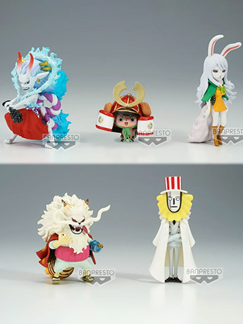 One Piece World Collectable Figure Wano Country Onigashima 7 Set of 5 Figures Gallery Image 2