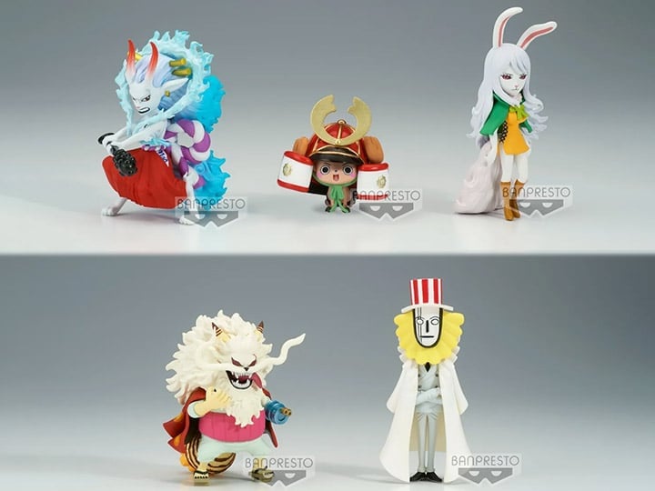 One Piece World Collectable Figure Wano Country Onigashima 7 Set of 5 Figures Gallery Image 1