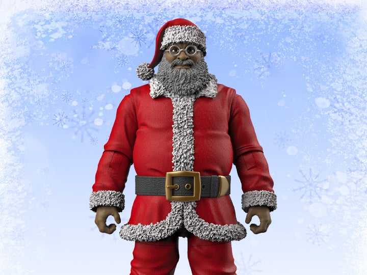 Naughty or Nice Collection Jolly Santa BBTS Exclusive Figure (Reissue) Gallery Image 1