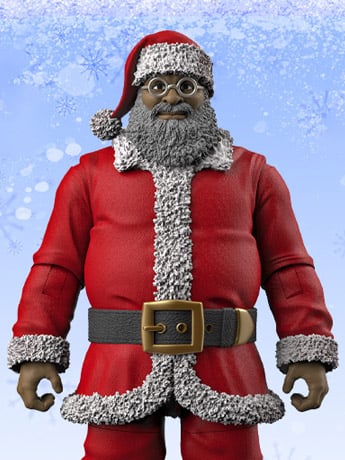 Naughty or Nice Collection Jolly Santa BBTS Exclusive Figure (Reissue) Gallery Image 2
