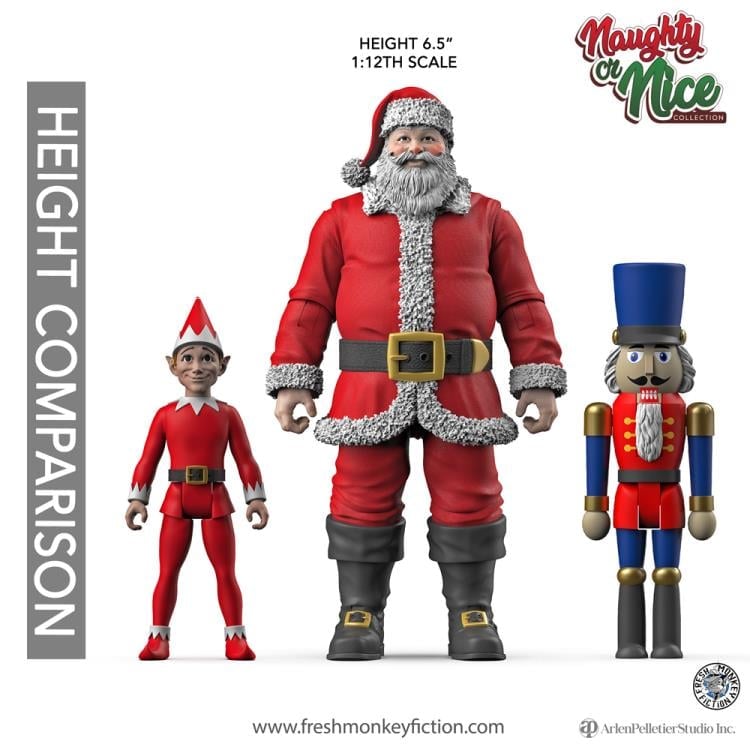 Naughty or Nice Collection Classic Santa BBTS Exclusive Figure (Reissue) Gallery Image 5