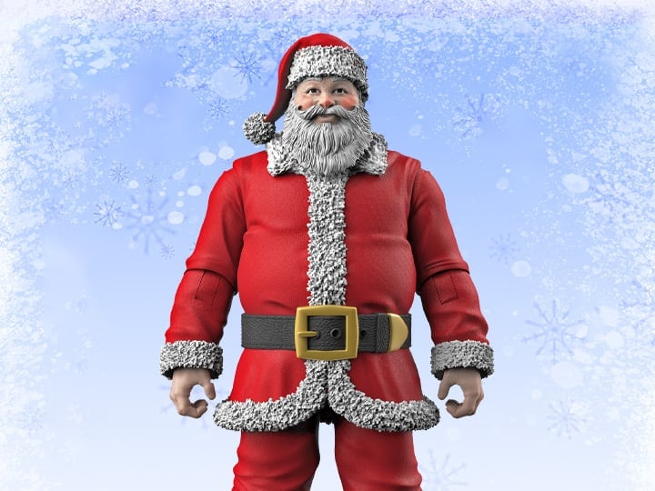 Naughty or Nice Collection Classic Santa BBTS Exclusive Figure (Reissue) Gallery Image 1