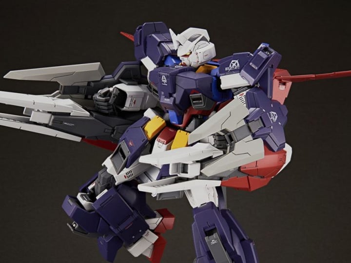 Mobile Suit Gundam AGE MG Gundam AGE-1 Full Glansa (Designer's Color Ver.) 1/100 Scale Exclusive Model Kit Gallery Image 1