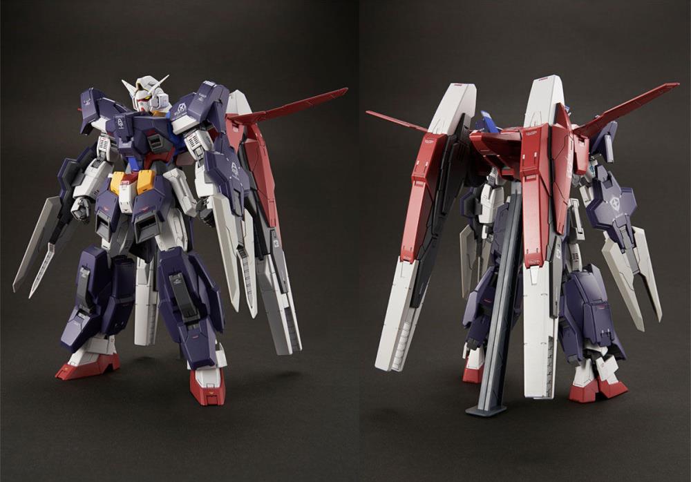 Mobile Suit Gundam AGE MG Gundam AGE-1 Full Glansa (Designer's Color Ver.) 1/100 Scale Exclusive Model Kit Gallery Image 3
