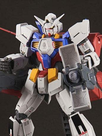 Mobile Suit Gundam AGE MG Gundam AGE-1 Full Glansa (Designer's Color Ver.) 1/100 Scale Exclusive Model Kit Gallery Image 2