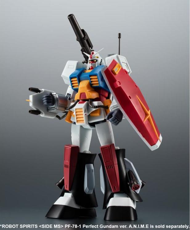 Gundam Robot Spirits RX-78-2 Gundam (ver. A.N.I.M.E. Rollout Color) & Plamo-Kyoshiro Special Parts Set Gallery Image 10