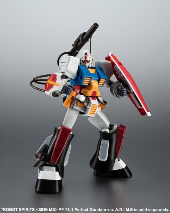 Gundam Robot Spirits RX-78-2 Gundam (ver. A.N.I.M.E. Rollout Color) & Plamo-Kyoshiro Special Parts Set Gallery Image 11
