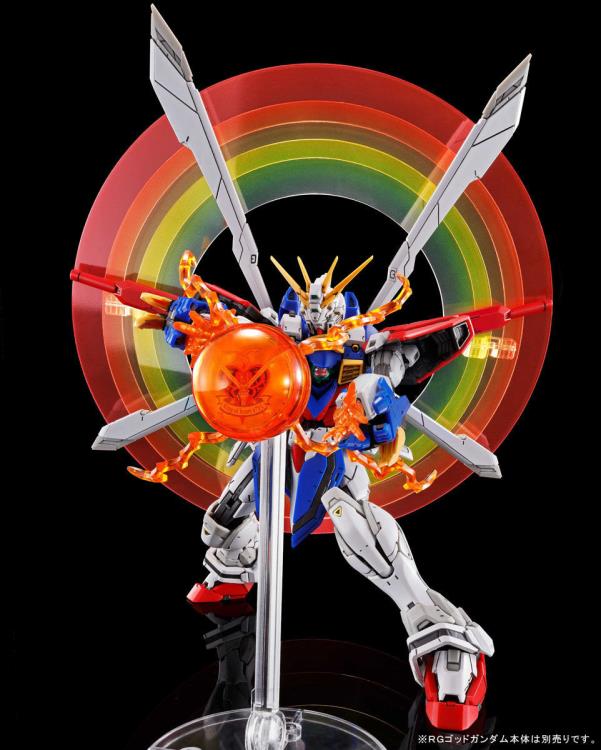 Mobile Fighter G Gundam RG God Gundam 1/144 Scale Exclusive Expansion Set Gallery Image 4