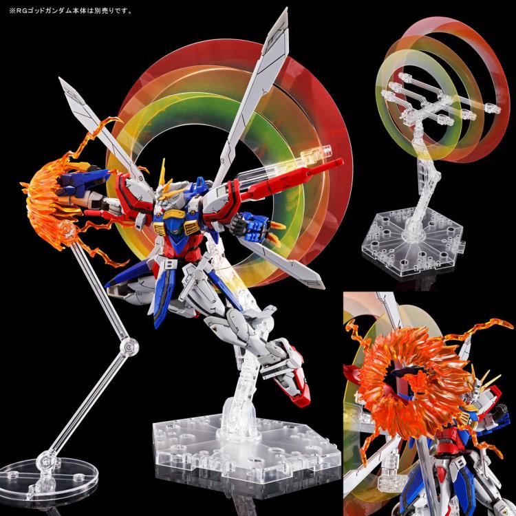 Mobile Fighter G Gundam RG God Gundam 1/144 Scale Exclusive Expansion Set Gallery Image 9