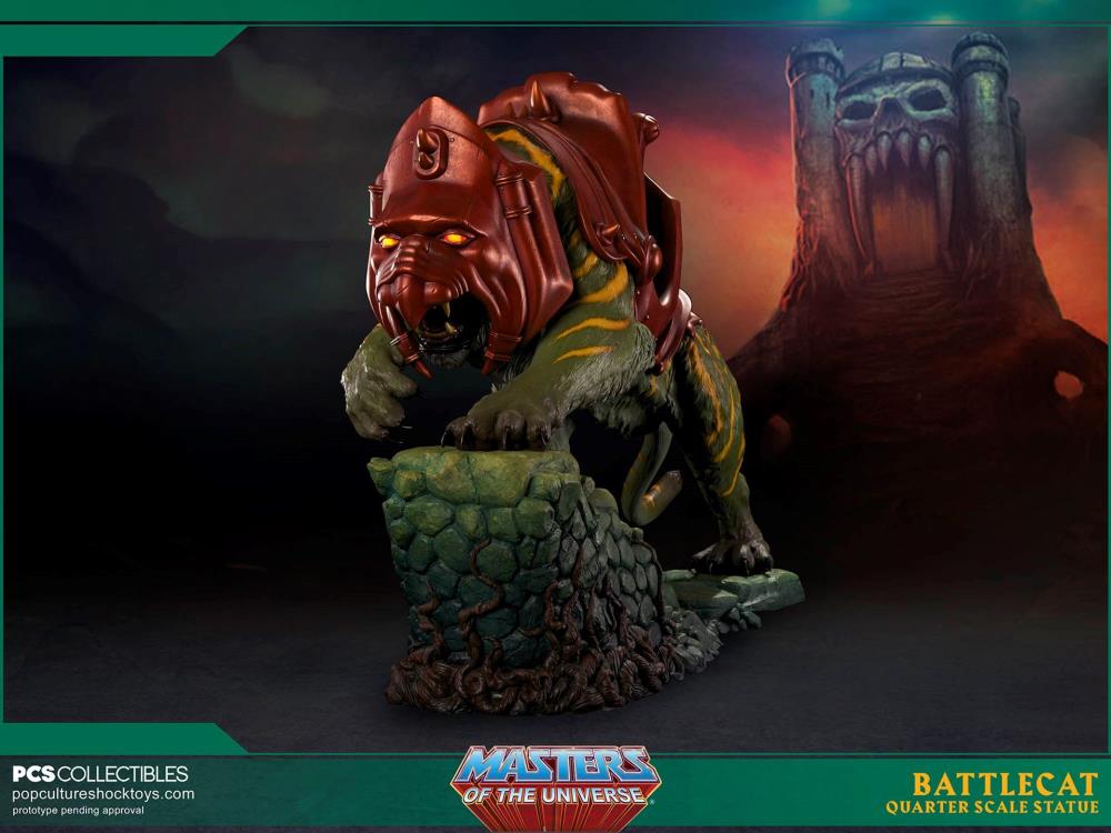 Masters of the Universe Battle Cat 1/4 Scale Statue Gallery Image 6
