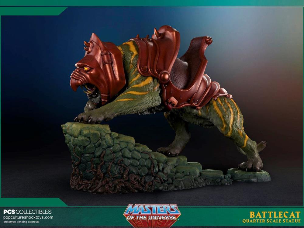 Masters of the Universe Battle Cat 1/4 Scale Statue Gallery Image 5