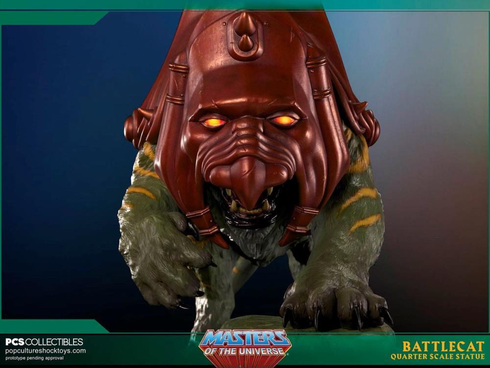 Masters of the Universe Battle Cat 1/4 Scale Statue Gallery Image 7