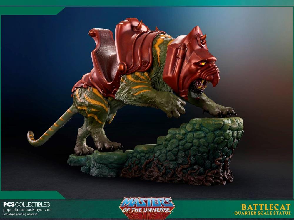 Masters of the Universe Battle Cat 1/4 Scale Statue Gallery Image 3