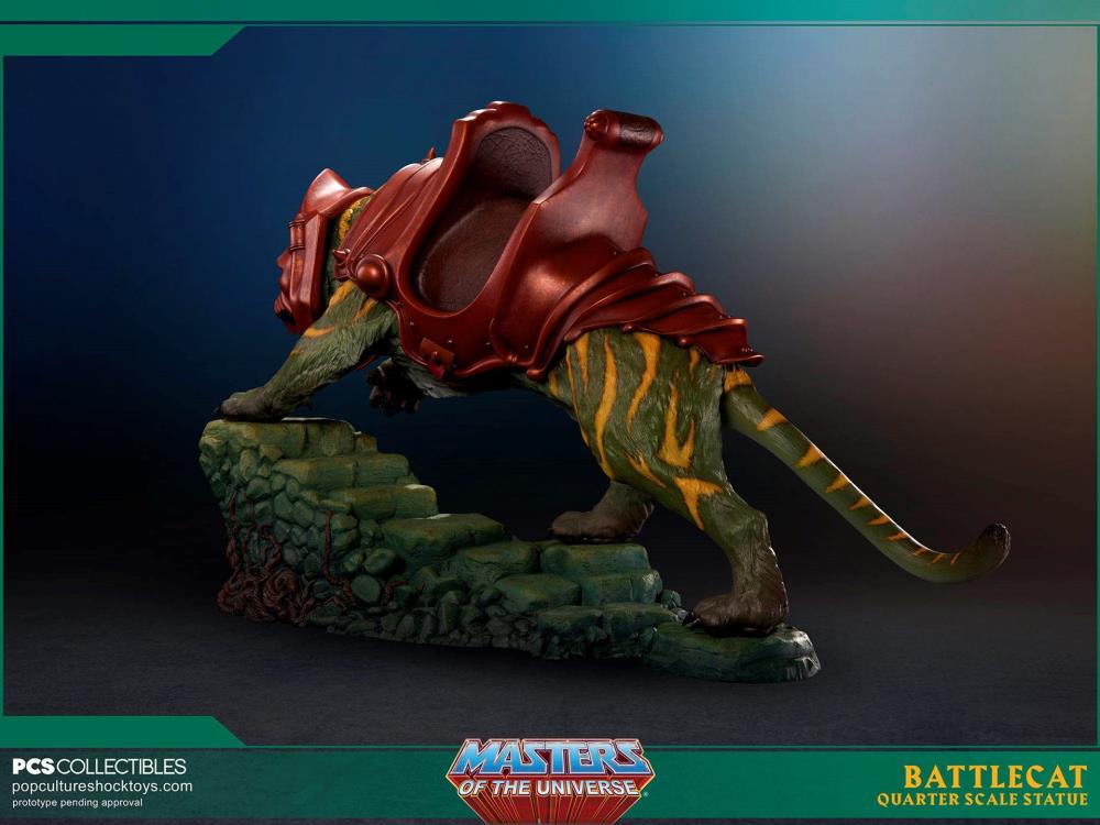 Masters of the Universe Battle Cat 1/4 Scale Statue Gallery Image 4