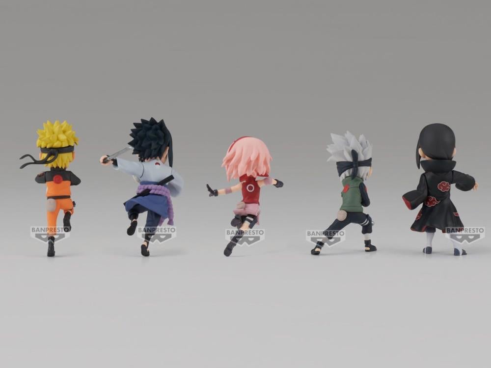 Naruto: Shippuden World Collectable Figure Set of 5 Figures Gallery Image 4