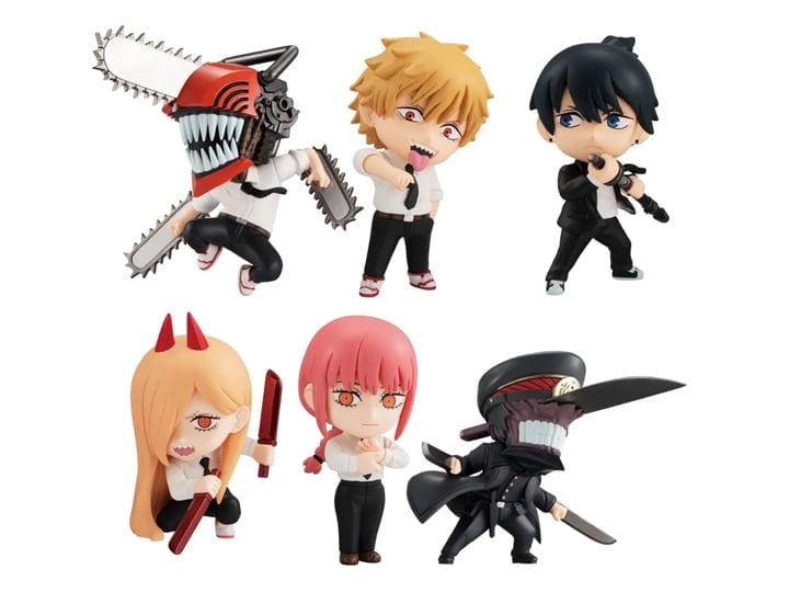 CHAINSAW MAN フィギュア 6個セット Chainsaw Man Adverge Motion Boxed Set of 6 Figures