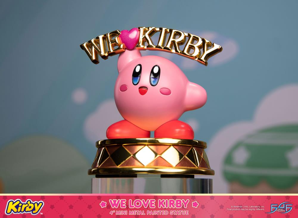 Kirby We Love Kirby Mini Metal Statue Gallery Image 12