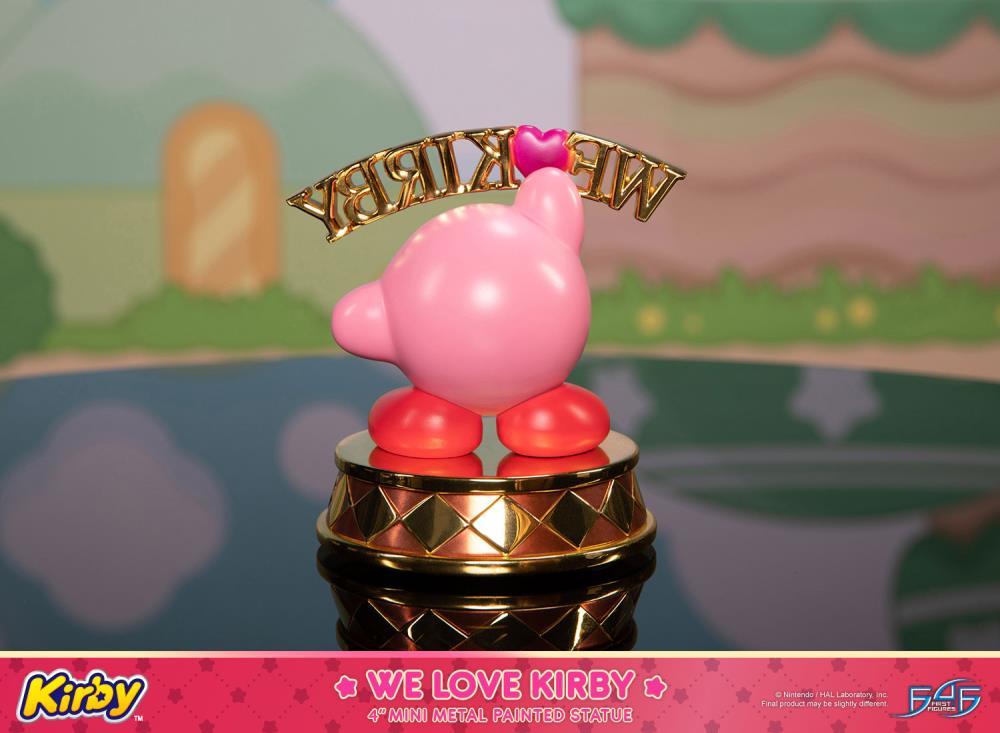 Kirby We Love Kirby Mini Metal Statue Gallery Image 6