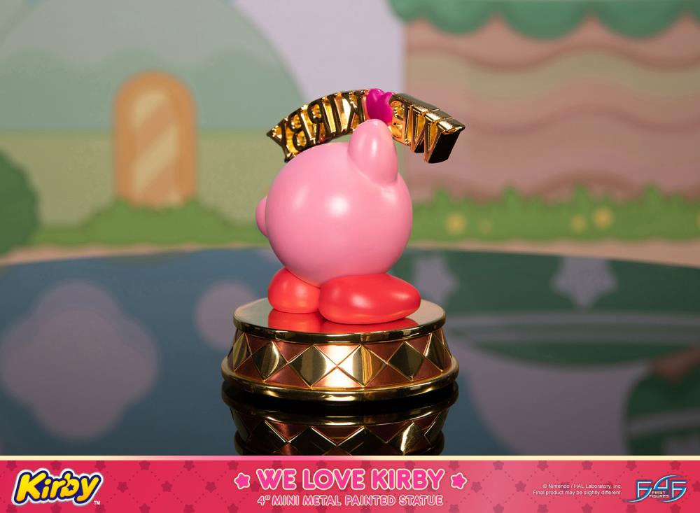 Kirby We Love Kirby Mini Metal Statue Gallery Image 8