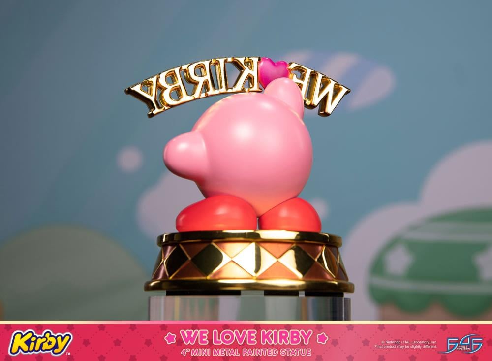 Kirby We Love Kirby Mini Metal Statue Gallery Image 11
