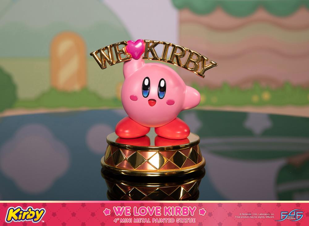 Kirby We Love Kirby Mini Metal Statue Gallery Image 3