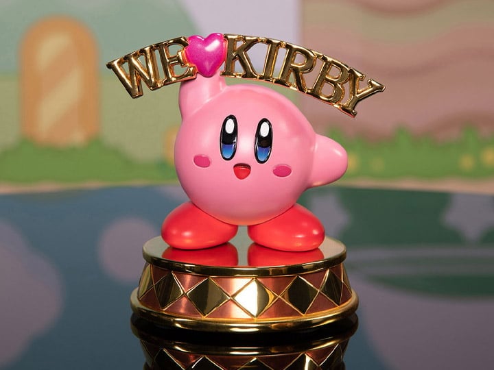 Kirby We Love Kirby Mini Metal Statue Gallery Image 1