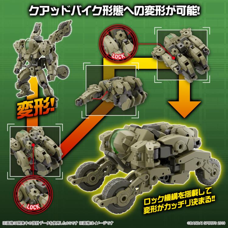 30 Minutes Missions bEXM-33QB Volpanova (Quad Bike Ver.) 1/144 Scale Model Kit Gallery Image 14