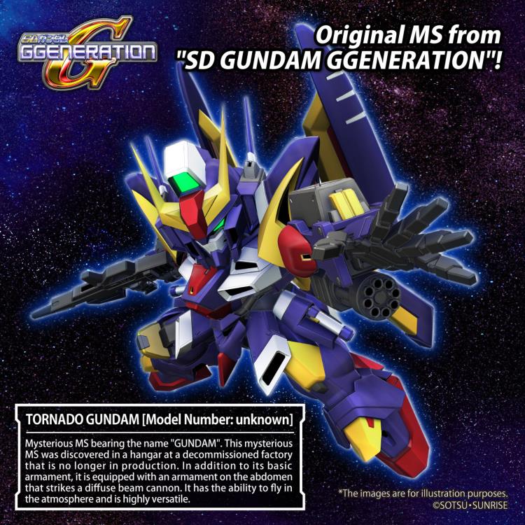 Gundam SD Gundam Cross Silhouette Tornado Gundam Model Kit Gallery Image 14