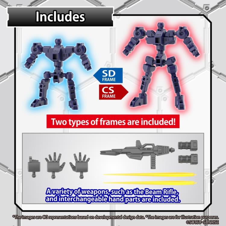 Gundam SD Gundam Cross Silhouette Tornado Gundam Model Kit Gallery Image 12