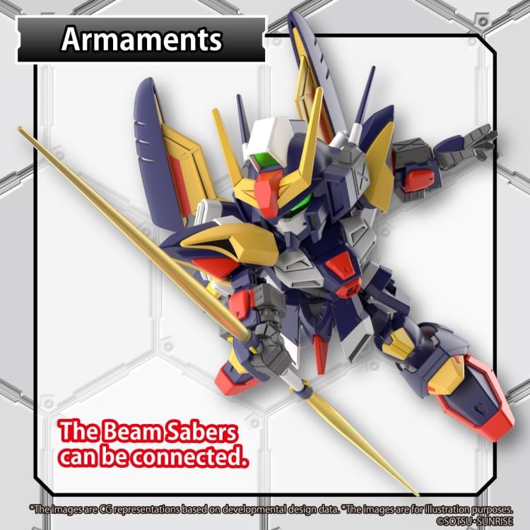 Gundam SD Gundam Cross Silhouette Tornado Gundam Model Kit Gallery Image 10