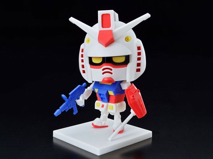 Mobile Suit Gundam Gunpla-Kun DX (With Runner Ver. Recreation Parts) Model Kit Gallery Image 1
