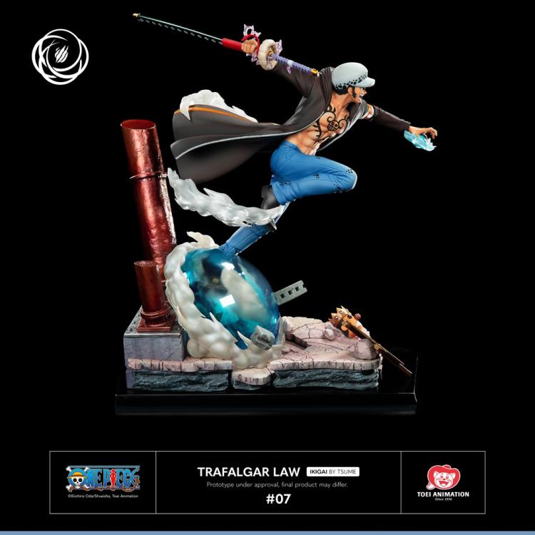 One Piece Ikigai Trafalgar Law 1/6 Scale Limited Edition Statue Gallery Image 9