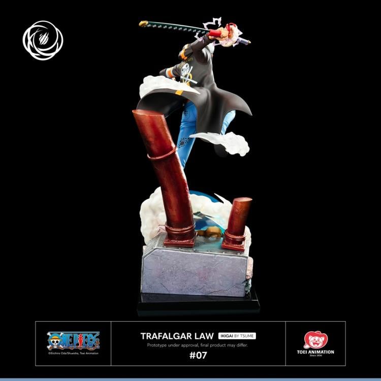 One Piece Ikigai Trafalgar Law 1/6 Scale Limited Edition Statue Gallery Image 7
