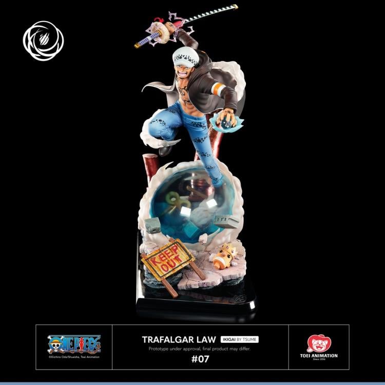 One Piece Ikigai Trafalgar Law 1/6 Scale Limited Edition Statue Gallery Image 3