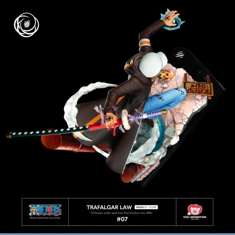 One Piece Ikigai Trafalgar Law 1/6 Scale Limited Edition Statue Gallery Image 11