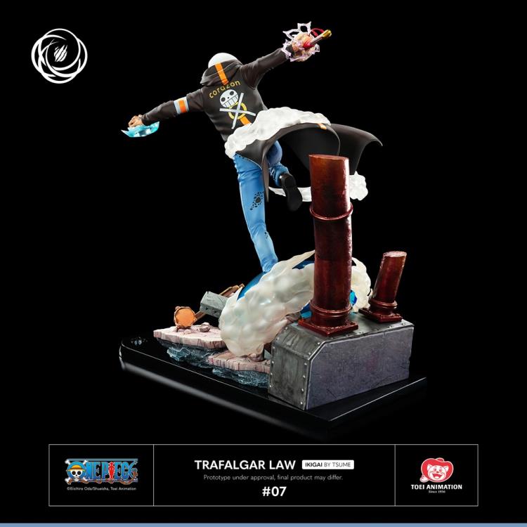 One Piece Ikigai Trafalgar Law 1/6 Scale Limited Edition Statue Gallery Image 6