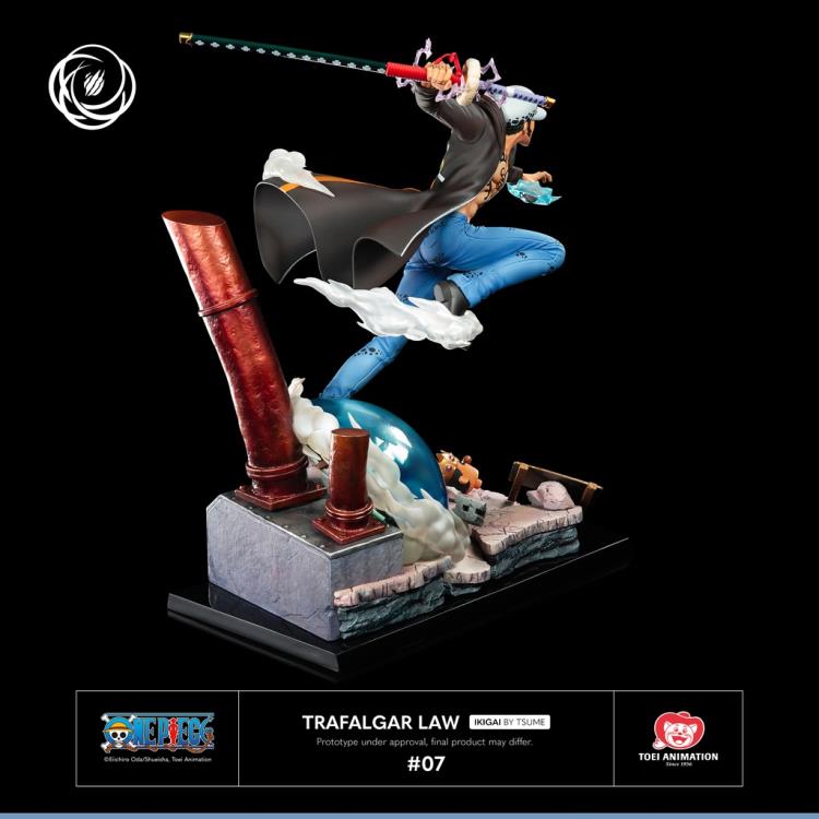 One Piece Ikigai Trafalgar Law 1/6 Scale Limited Edition Statue Gallery Image 8