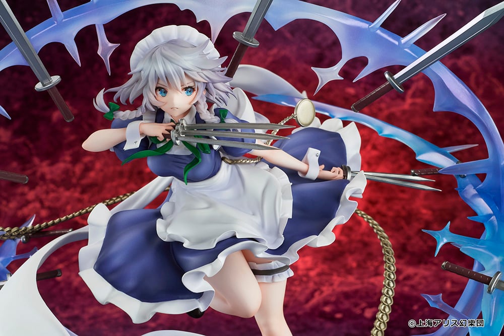Touhou Project Izayoi Sakuya (TEDDY Illustration Ver.) 1/7 Scale Figure Gallery Image 9
