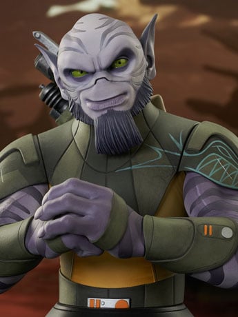 Star Wars Rebels Zeb 1/6 Scale Limited Edition Bust Gallery Image 2