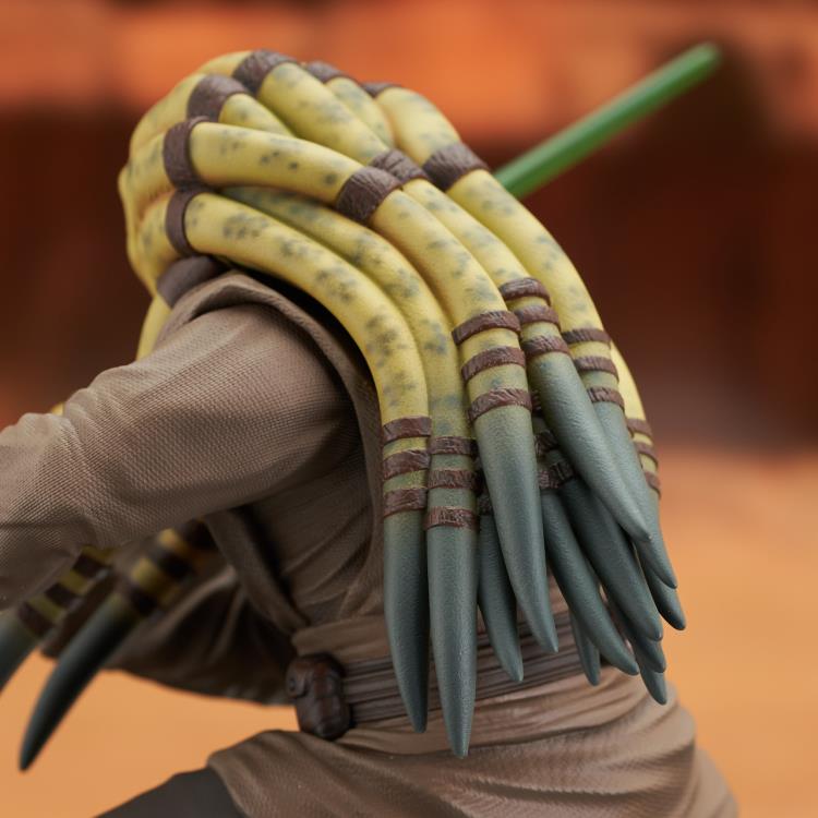 Star Wars: Attack of the Clones Premier Collection Kit Fisto 1/7 Scale Limited Edition Statue Gallery Image 9