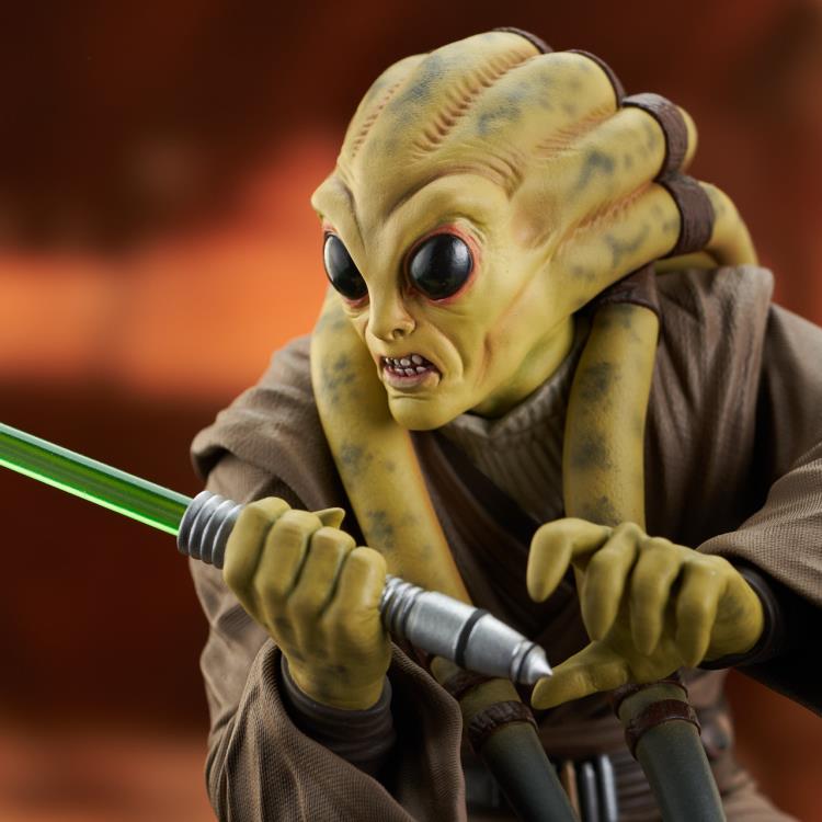 Star Wars: Attack of the Clones Premier Collection Kit Fisto 1/7 Scale Limited Edition Statue Gallery Image 7