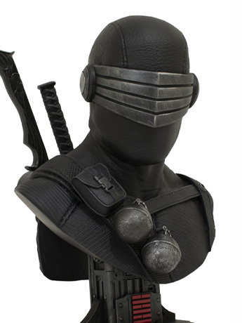 G.I. Joe Legends in 3D Snake Eyes 1/2 Scale Limited Edition Bust Gallery Image 2