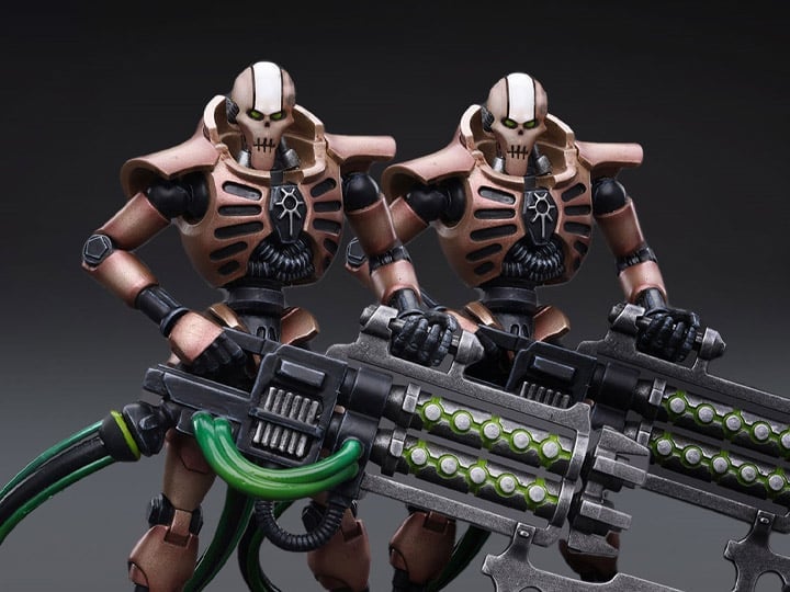 Warhammer 40k Necrons Szarekhan Dynasty Immortals with Gauss Blasters 1/18 Scale Figure Set Gallery Image 1