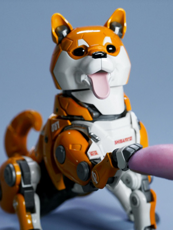 その他 Cyber Pet Shiba System 001 Cyber Pet Shiba System 001 Sasa Figure