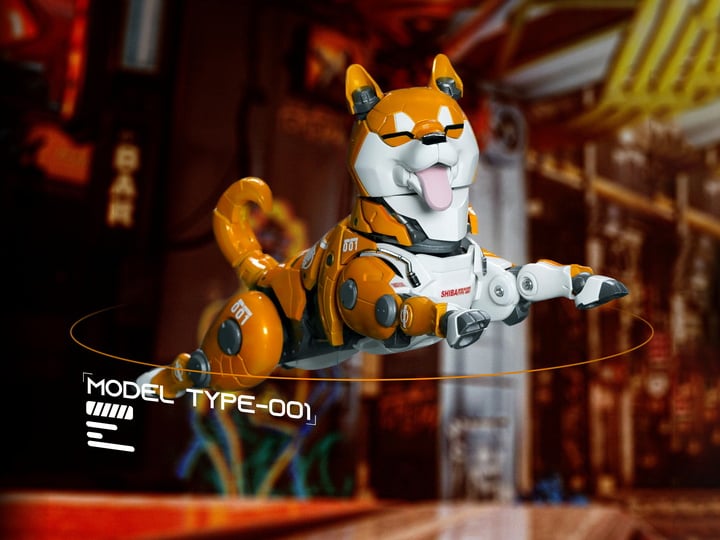 Cyber Pet Shiba System 001 Sasa Figure