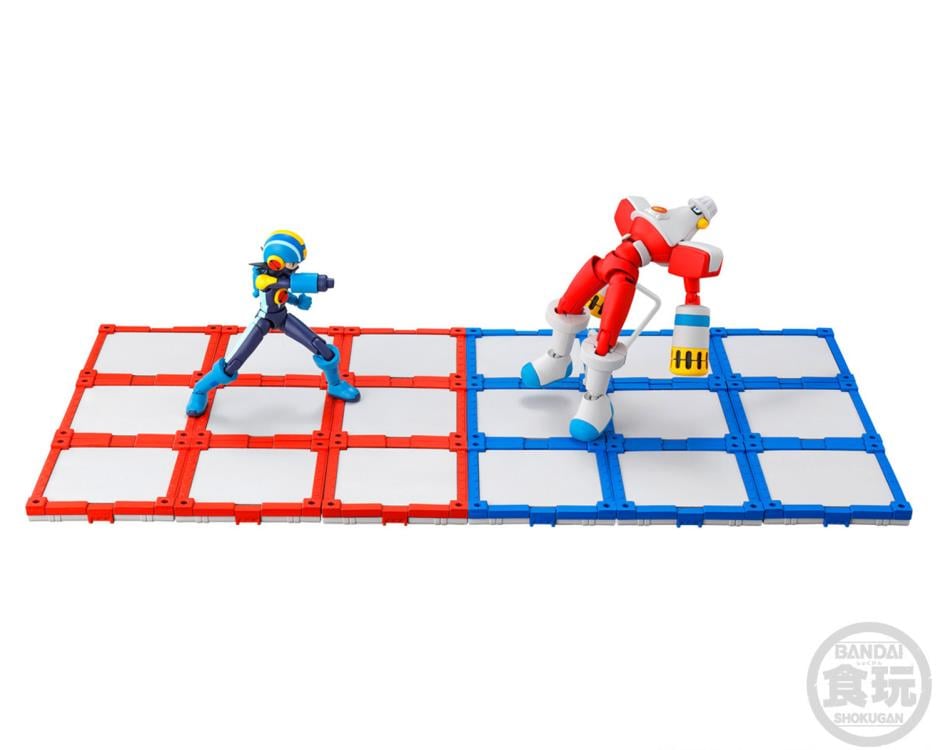 Mega Man SMP Kit Makes Pose Mega Man EXE Battle Network Vol. 1 Model Kit Set Gallery Image 11