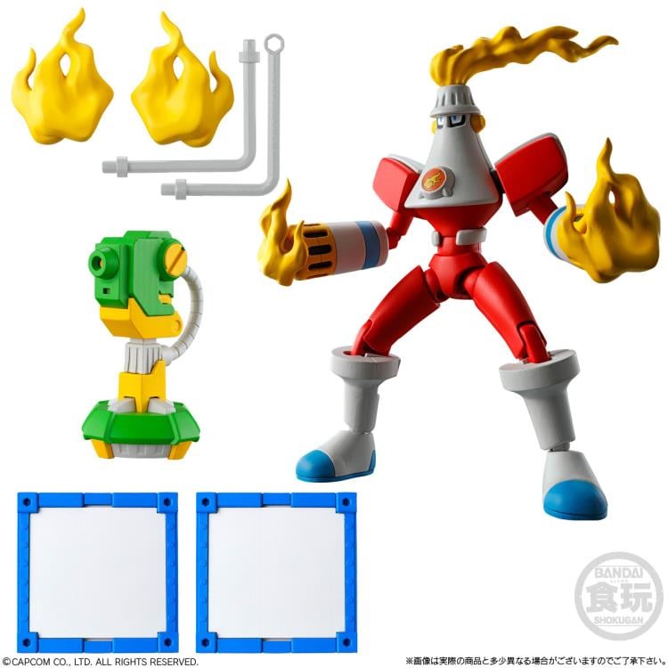 Mega Man SMP Kit Makes Pose Mega Man EXE Battle Network Vol. 1 Model Kit Set Gallery Image 6