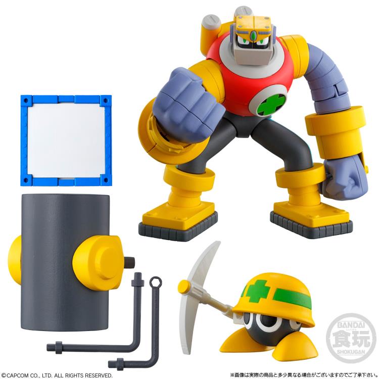 Mega Man SMP Kit Makes Pose Mega Man EXE Battle Network Vol. 1 Model Kit Set Gallery Image 5