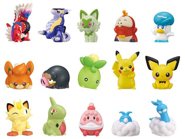 Pokemon Kids Paldea Region Box of 24 Random Figures Gallery Image 1